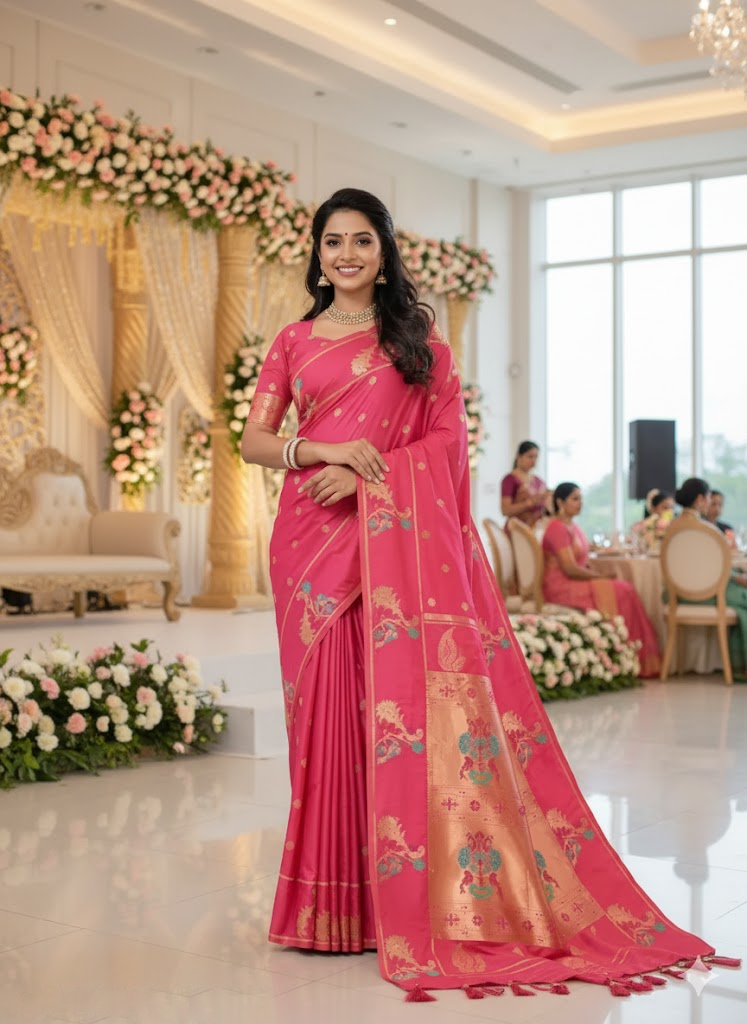 kanjivaram silk sarees new collection party wear wedding wear sarees new model saree below 499 mahar